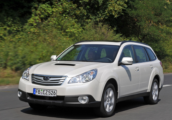 Subaru Outback 2.0D (BR) 2009–12 wallpapers