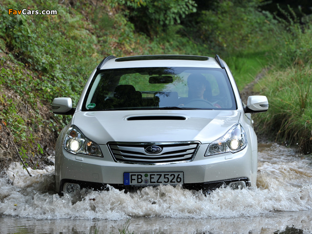 Subaru Outback 2.0D (BR) 2009–12 wallpapers (640 x 480)