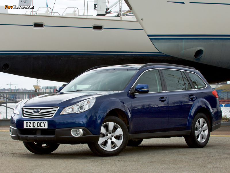 Subaru Outback 3.6R UK-spec (BR) 2009–12 wallpapers (800 x 600)