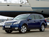 Subaru Outback 3.6R UK-spec (BR) 2009–12 wallpapers