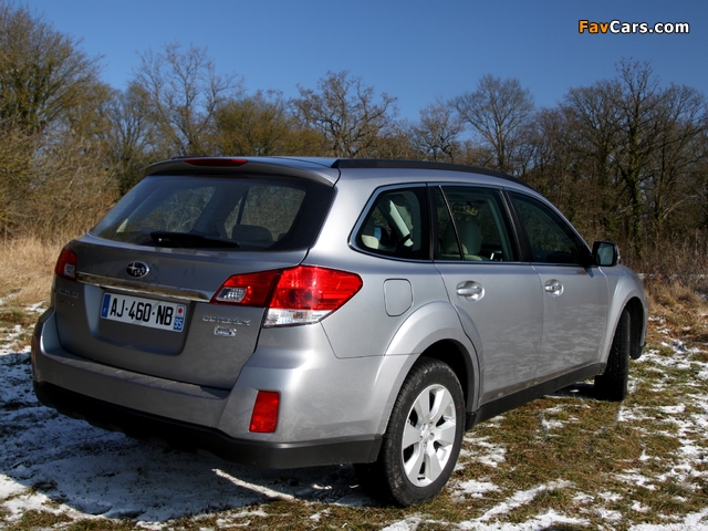 Subaru Outback 2.0D (BR) 2009–12 wallpapers (640 x 480)