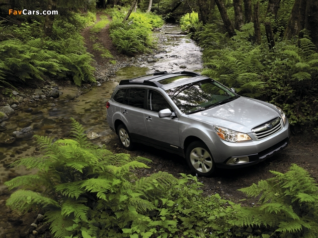 Subaru Outback 2.5i US-spec (BR) 2009–12 wallpapers (640 x 480)