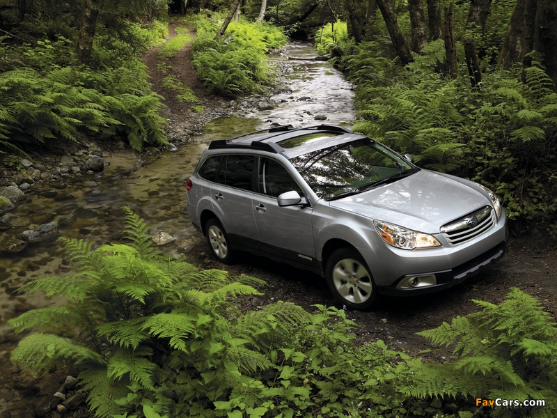 Subaru Outback 2.5i US-spec (BR) 2009–12 wallpapers (800 x 600)