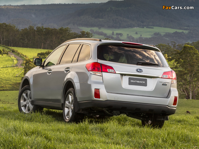 Subaru Outback 2.0D AU-spec (BR) 2012 wallpapers (640 x 480)