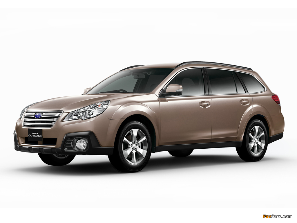 Subaru Legacy Outback 2.5i (BR) 2012 wallpapers (1024 x 768)