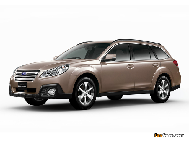 Subaru Legacy Outback 2.5i (BR) 2012 wallpapers (640 x 480)