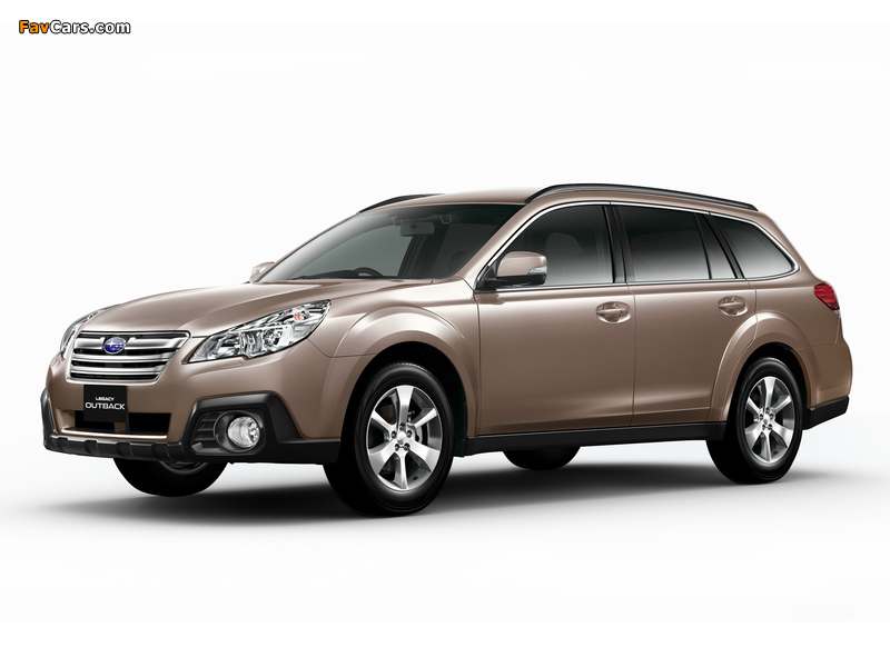 Subaru Legacy Outback 2.5i (BR) 2012 wallpapers (800 x 600)