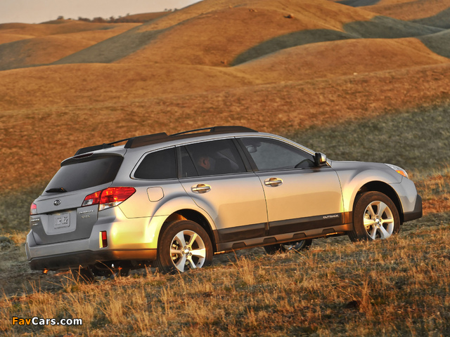 Subaru Outback 2.5i US-spec (BR) 2012 wallpapers (640 x 480)