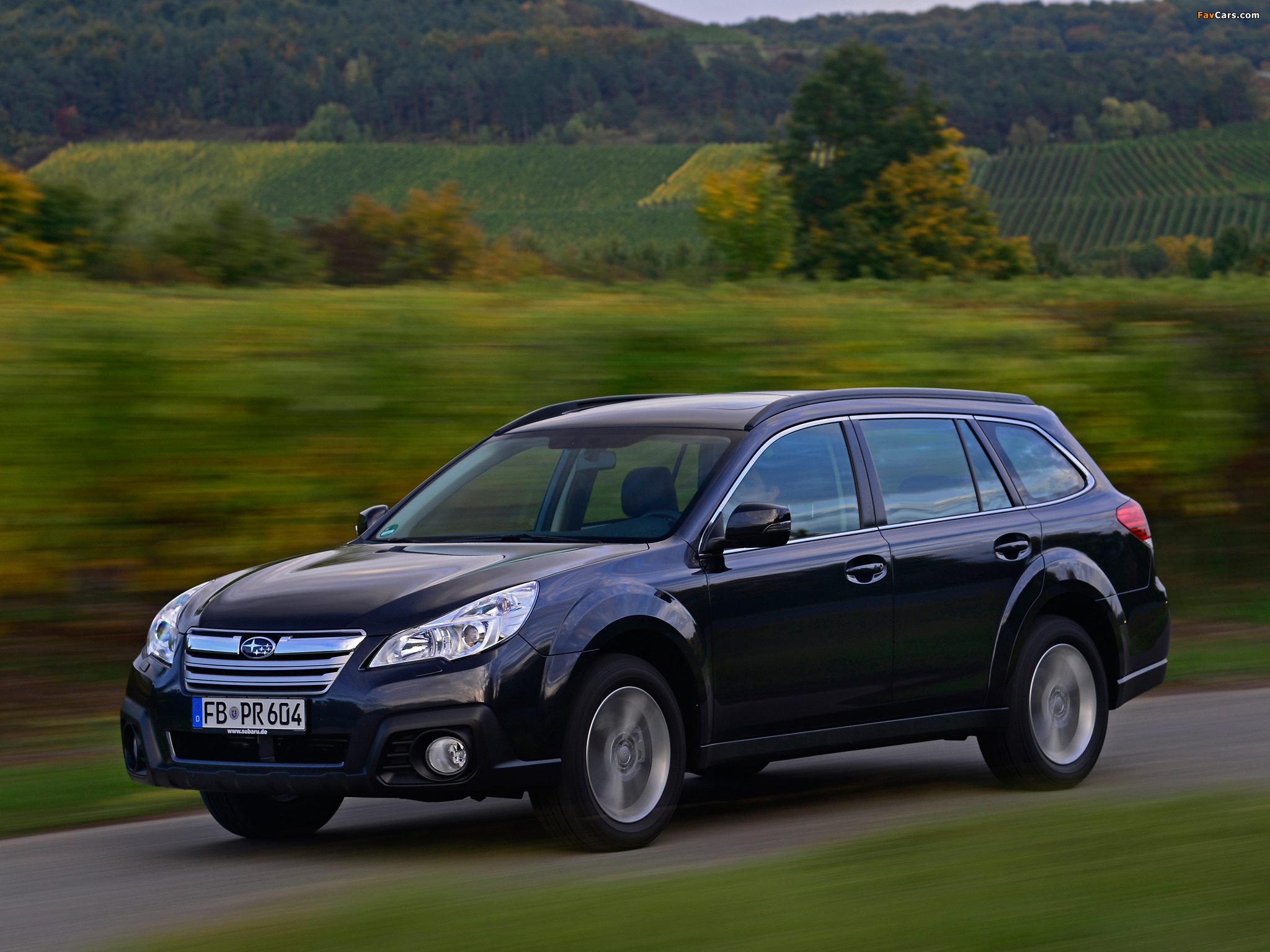 Subaru Outback 2.5i (BR) 2012 wallpapers (2048 x 1536)