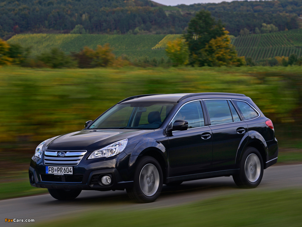 Subaru Outback 2.5i (BR) 2012 wallpapers (1024 x 768)