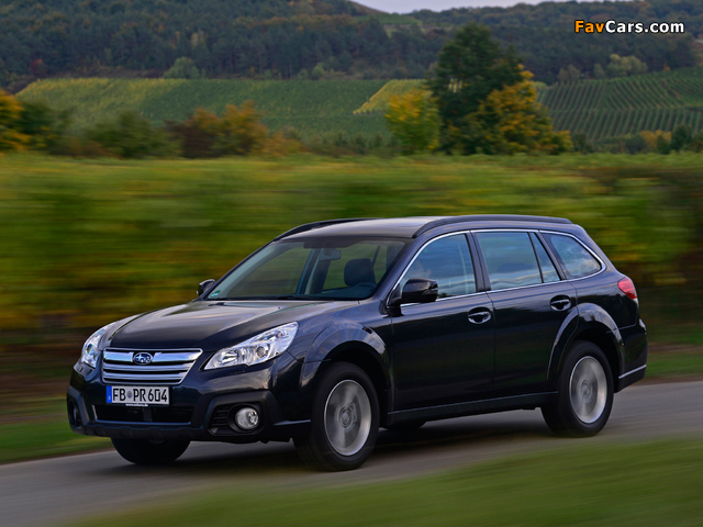 Subaru Outback 2.5i (BR) 2012 wallpapers (640 x 480)