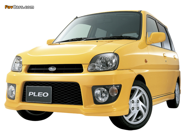 Images of Subaru Pleo RS (RA1/RA2) 2001–03 (640 x 480)