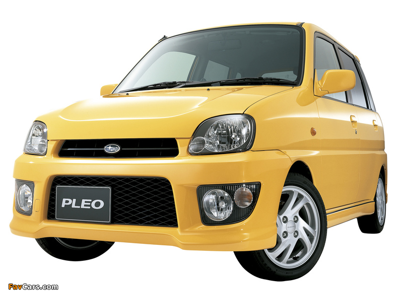Images of Subaru Pleo RS (RA1/RA2) 2001–03 (800 x 600)