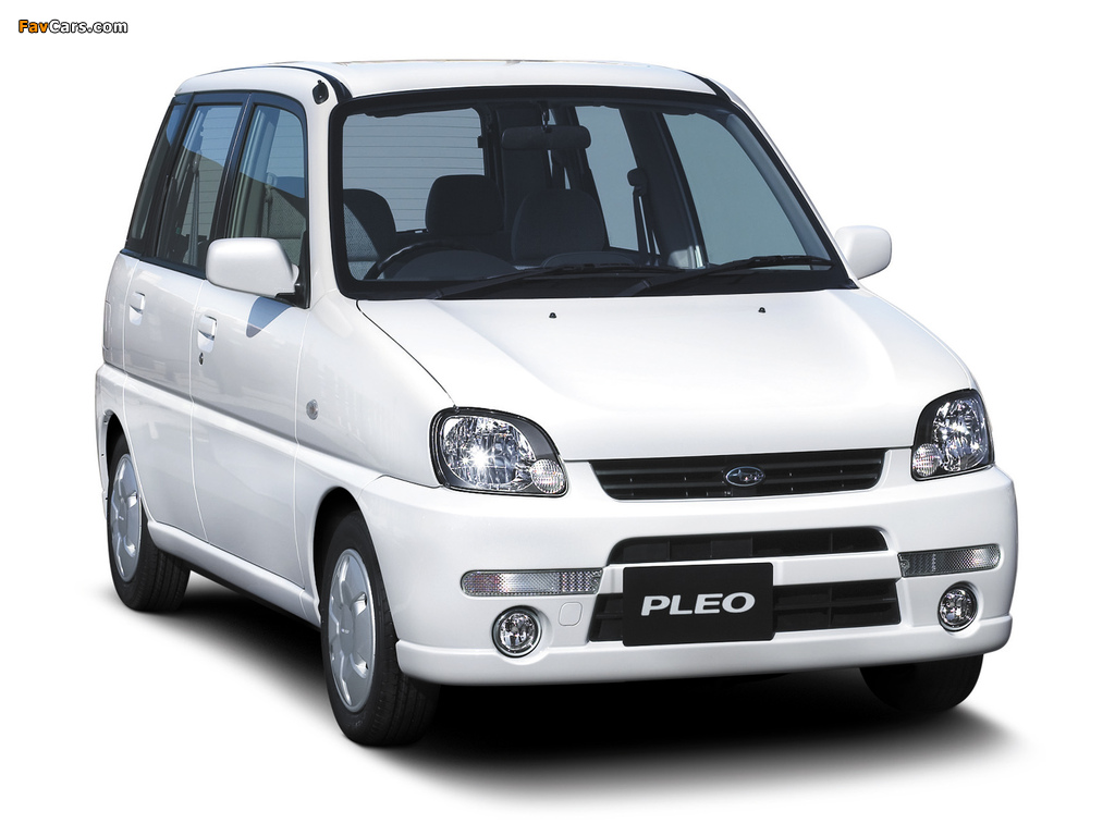 Images of Subaru Pleo F (RA1/RA2) 2004–07 (1024 x 768)