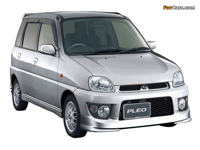 Photos of Subaru Pleo RS Aero Sports (RA1/RA2) 2001–03 (640 x 480)