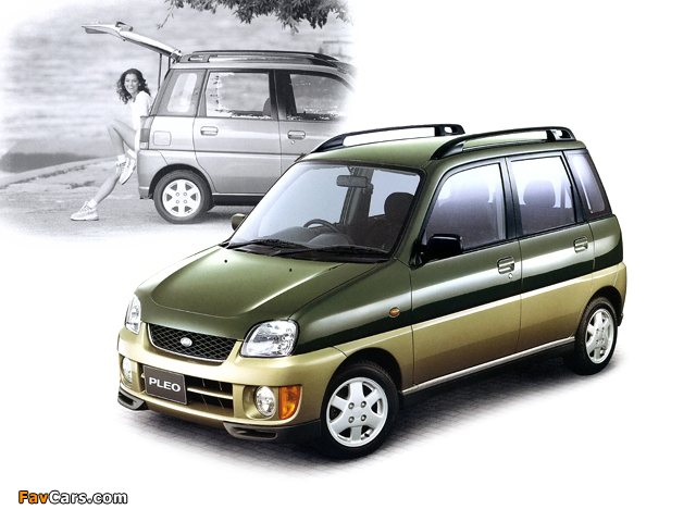 Subaru Pleo RM (RA1/RA2) 1998–2000 images (640 x 480)