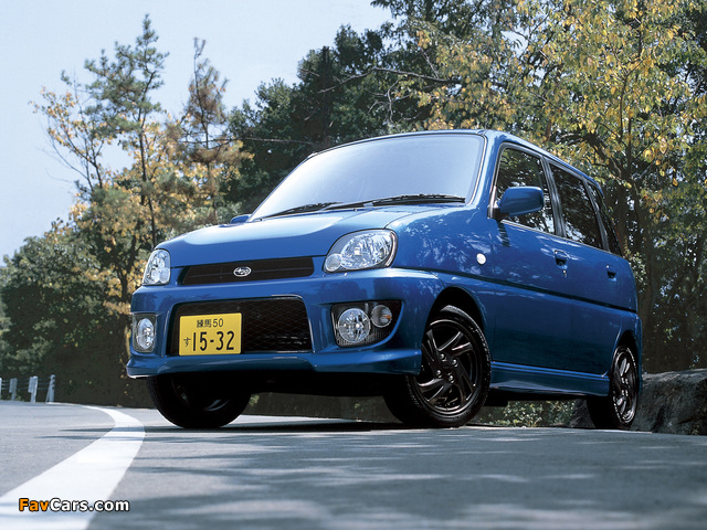 Subaru Pleo RS (RA1/RA2) 2001–03 photos (640 x 480)