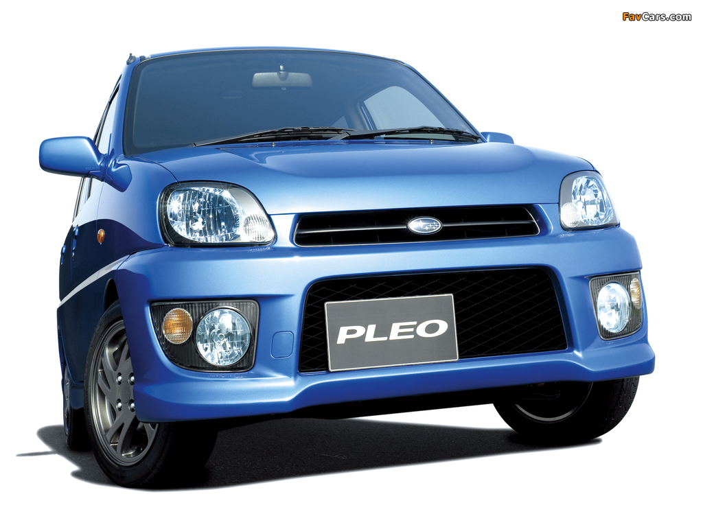 Subaru Pleo RS Limited II (RA1/RA2) 2002 pictures (1024 x 768)
