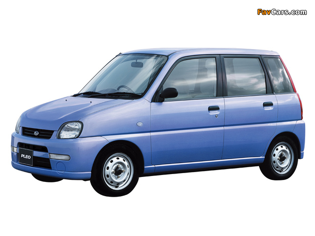 Subaru Pleo F (RA1/RA2) 2004–07 pictures (640 x 480)