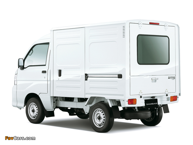 Images of Subaru Sambar Truck Panel Van High Roof 2012 (640 x 480)