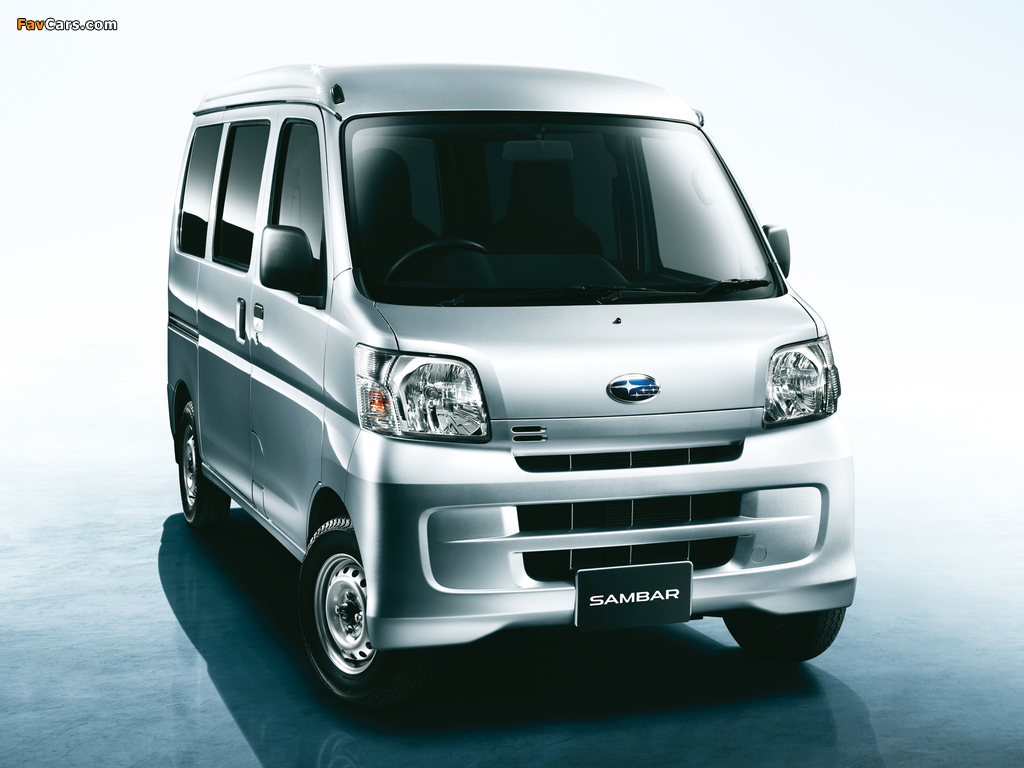 Subaru Sambar Transporter Van 2012 pictures (1024 x 768)