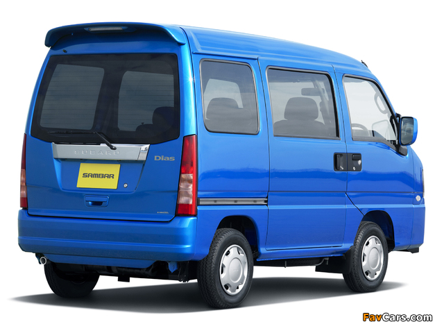 Subaru Sambar Dias Wagon 2009 wallpapers (640 x 480)