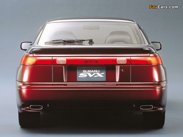 Pictures of Subaru SVX 1992–97 (640 x 480)