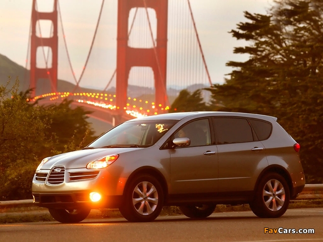 Subaru B9 Tribeca US-spec 2006–07 images (640 x 480)