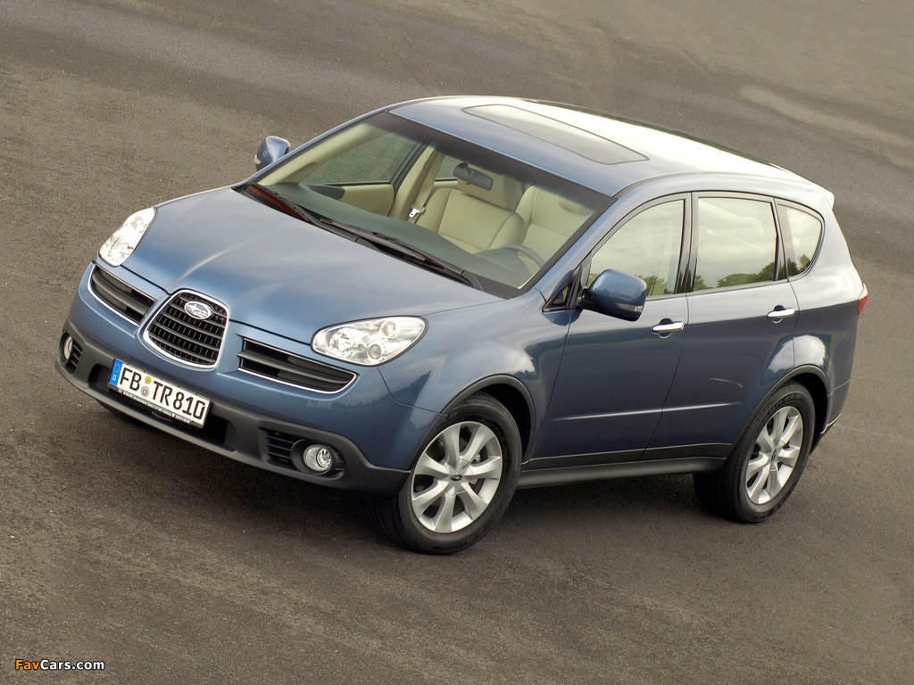 Subaru B9 Tribeca 2006–07 wallpapers (1024 x 768)