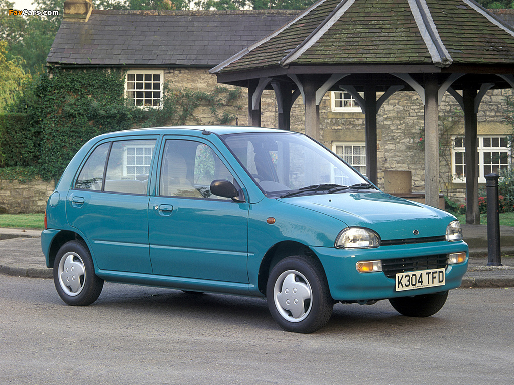 Subaru Vivio 5-door UK-spec 1992–98 images (1024 x 768)