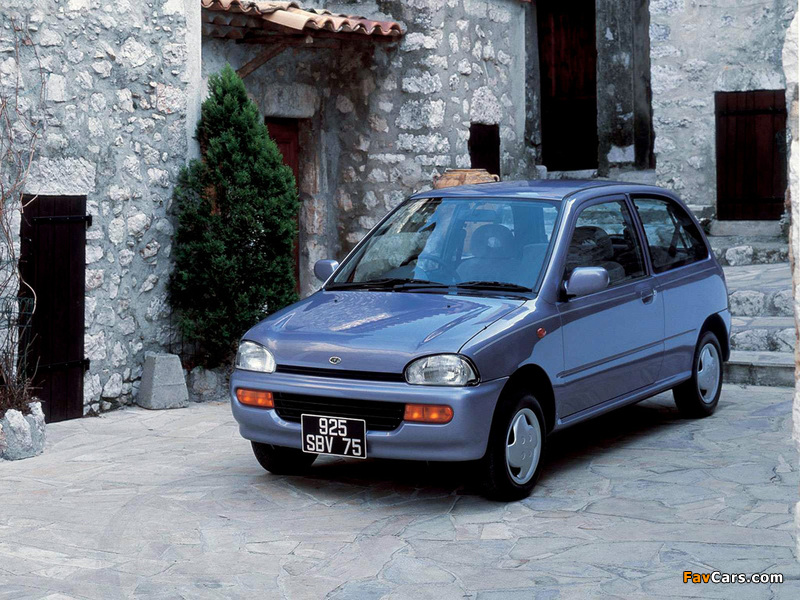 Subaru Vivio 3-door 1992–98 pictures (800 x 600)