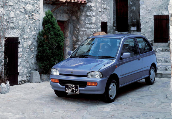 Subaru Vivio 3-door 1992–98 pictures