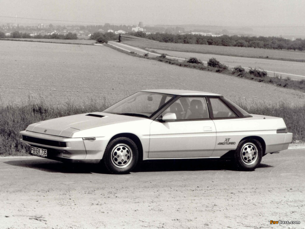 Images of Subaru XT 1985–91 (1024 x 768)