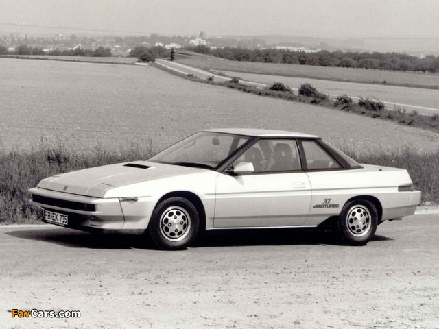 Images of Subaru XT 1985–91 (640 x 480)