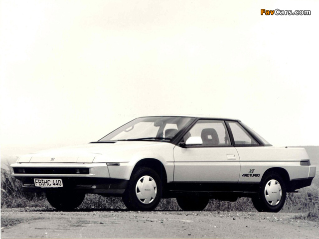 Subaru XT 1985–91 images (640 x 480)
