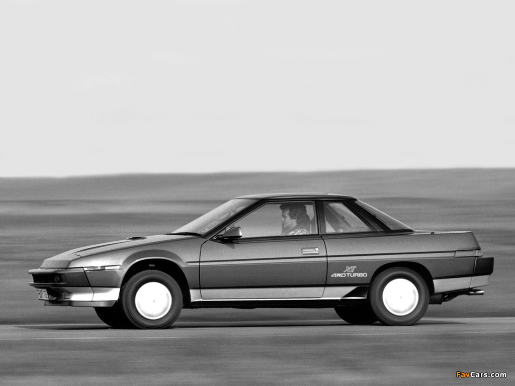 Subaru XT 1985–91 photos (1024 x 768)