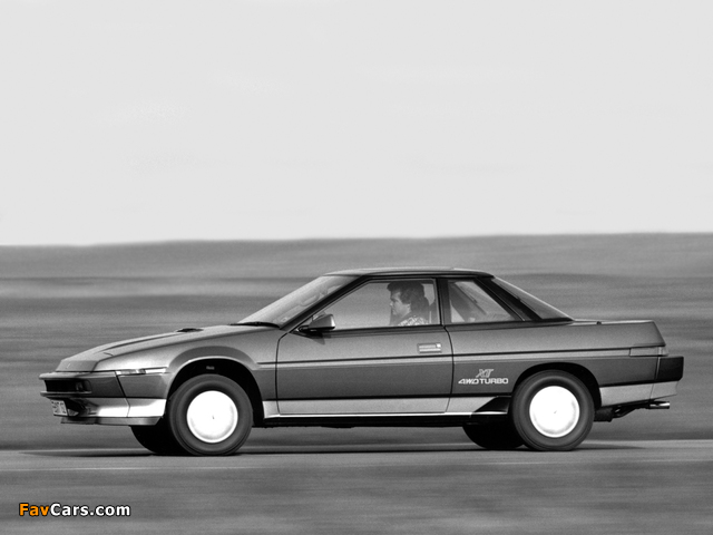 Subaru XT 1985–91 photos (640 x 480)