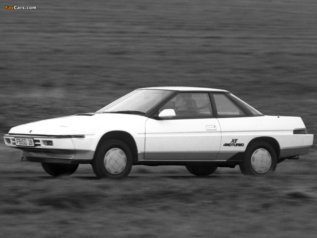 Subaru XT 1985–91 photos (1024 x 768)