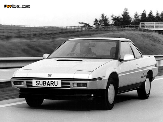 Subaru XT UK-spec 1985–91 pictures (640 x 480)
