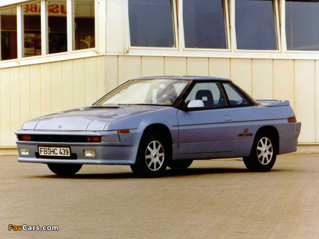 Subaru XT 1985–91 pictures (640 x 480)