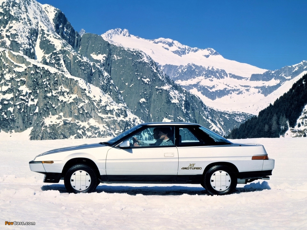 Subaru XT 1985–91 wallpapers (1024 x 768)
