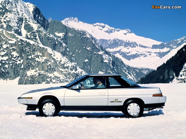 Subaru XT 1985–91 wallpapers (640 x 480)