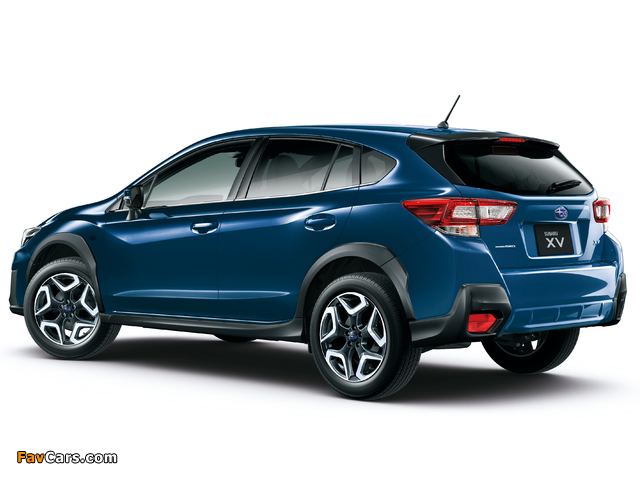 Images of Subaru XV JP-spec 2017 (640 x 480)