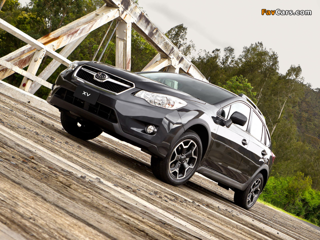 Subaru XV AU-spec 2012 wallpapers (640 x 480)