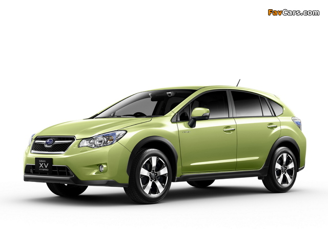 Subaru XV Hybrid JP-spec 2013 wallpapers (640 x 480)