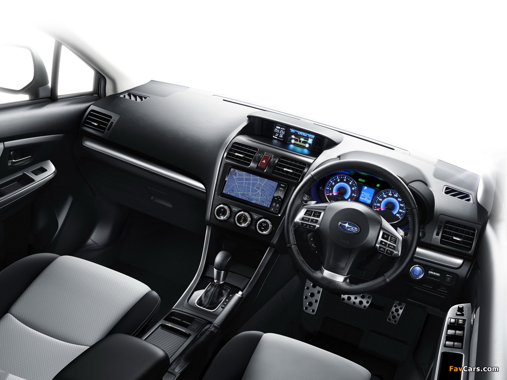 Subaru XV Hybrid JP-spec 2013 wallpapers (1024 x 768)