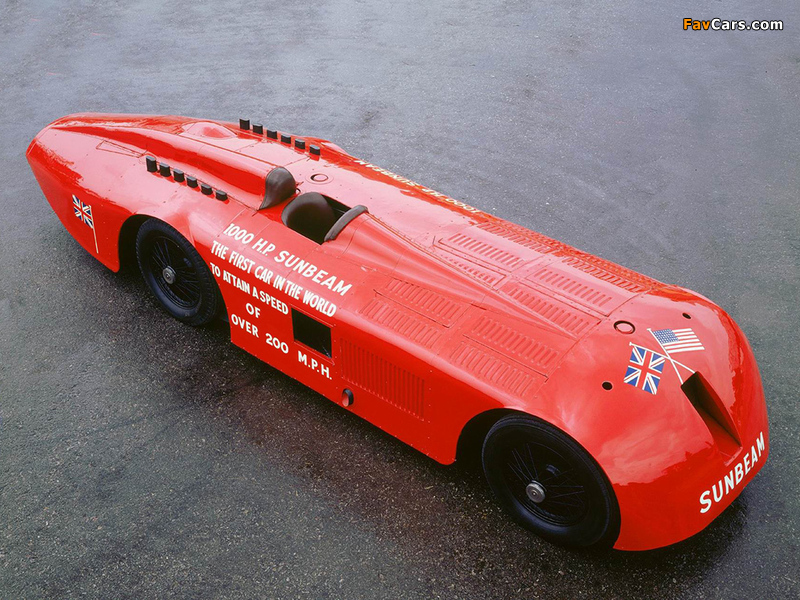 Sunbeam 1000 HP Land Speed Record Car 1927 images (800 x 600)