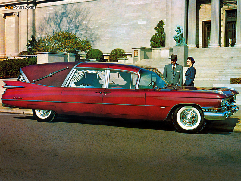 Photos of Cadillac Crown Royale Landaulet Funeral Car by Superior (6890) 19 (800 x 600)