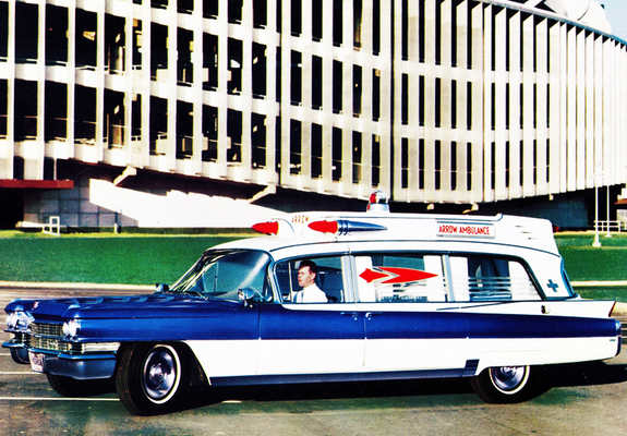 Cadillac Rescuer Ambulance by Superior (6890) 1963 wallpapers