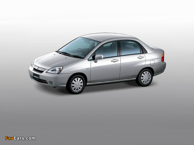Photos of Suzuki Aerio Sedan 2002–04 (640 x 480)